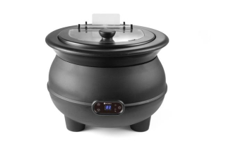 HENDI | elektrický kotlík na polévku, izolovaný, energy safe, objem 8L, 230V/450W, ø370x(H)316mm